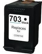 Tusz do HP 703 XL czarny / black zamiennik