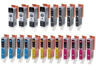 Zestaw 20x tusz do Canon PGI 570 XL / CLI 571 zamienniki
