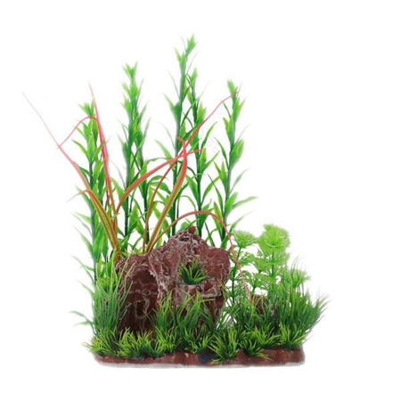 Ozdobne żywiczne glony do akwarium 25cm