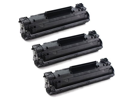 Zestaw 3x Toner do HP CF283A / 83A Zamienniki