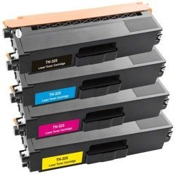 Zestaw 4x toner do BROTHER TN325 CMYK zamienniki