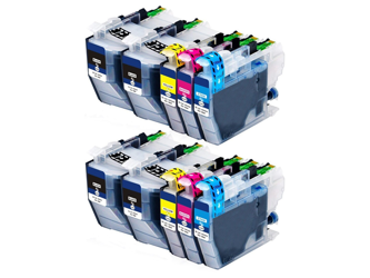 Zestaw 10x tusz do Brother LC-3619 XL CMYK zamienniki