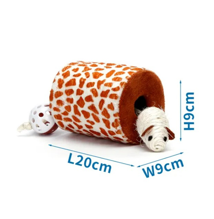 Drapak dla kota zabawka - lampart