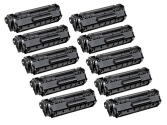 Zestaw 10x Toner do Hp Q2612A Zamienniki