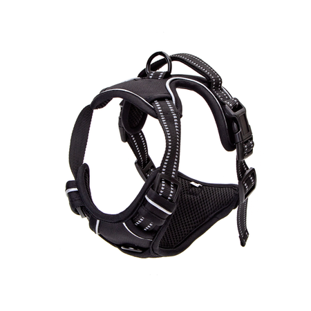 Szelki dla psa 35-80cm szare M