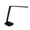 Lampka biurkowa z wbudowaną ładowarką indukcyjną czarna