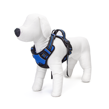 Szelki dla psa 35-80cm szare M