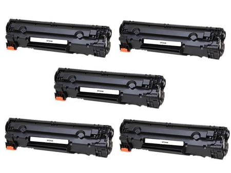 Zestaw 5x Toner do HP CF244A czarny / black 100% nowy zamiennik