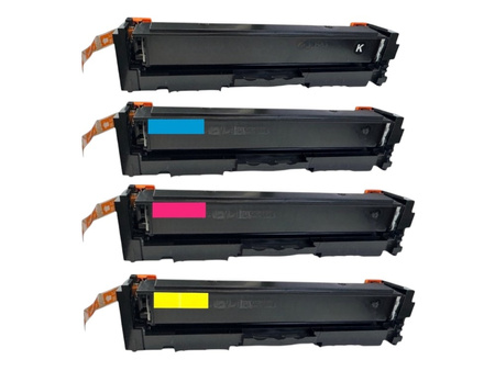 Zestaw 4x toner do HP W2190A-2193A CMYK zamienniki bez chipa