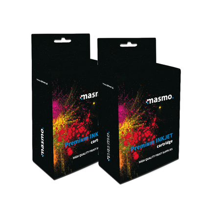 Zestaw 2x Tusz MASMO do HP 350 351 CMYK