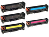 Zestaw 5x toner do HP CF410X-CF413X CMYK + K zamienniki