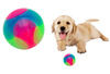 Kolorowa piłka dla psa LED 5cm