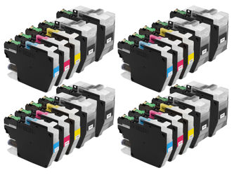 Zestaw 20x tusz do Brother LC-3219 XL CMYK zamienniki