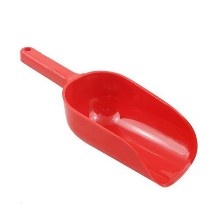 Łopatka do karmy dla zwierząt S czerwona