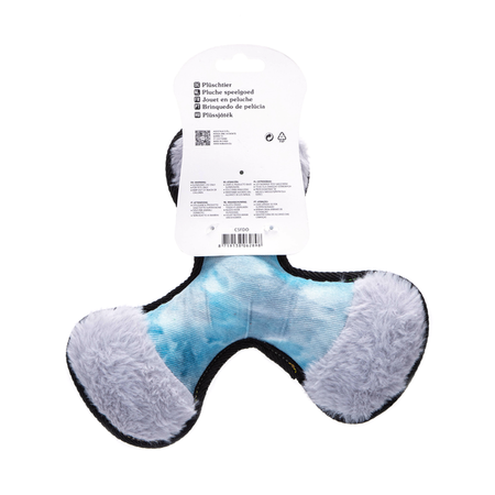 Pluszowa zabawka trójząb z piszczałką 