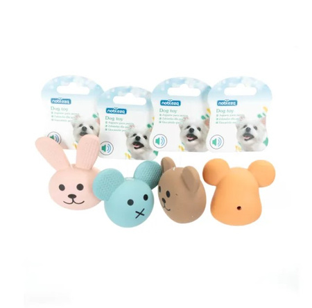 Piszcząca lateksowa zabawka dla psa.