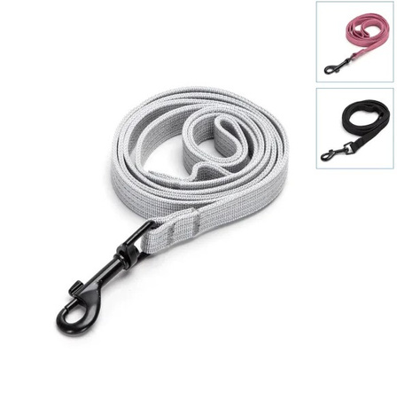 Dwuwarstwowa pleciona smycz 120 cm 