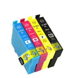 Zestaw 4x Tusz do Epson T603 XL CMYK zamienniki
