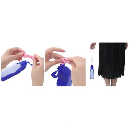 Pojemnik na wodę granatowy 250 ml