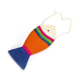 Zabawka dla kota rybka kolorowa