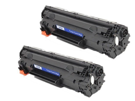 Zestaw 2x toner do HP CE285A / 85A czarny / black zamienniki