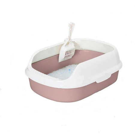 Kuweta dla kota 48x35x18cm brązowa