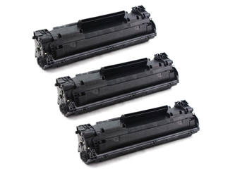 Zestaw 3x Toner do HP CF283A / 83A Zamienniki