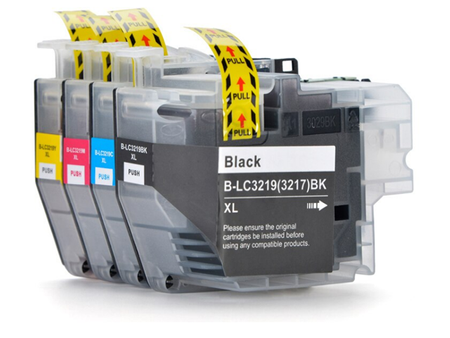 Zestaw 4x tusz do Brother LC-3219 XL CMYK zamienniki