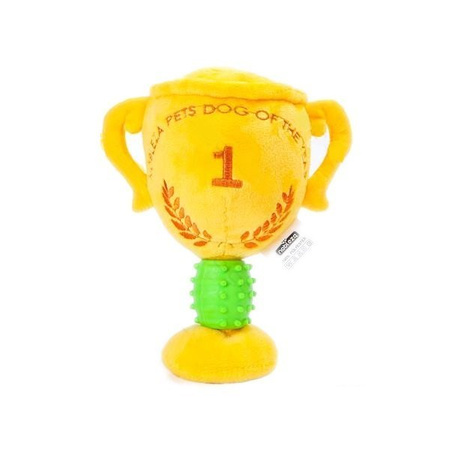 Pluszowa zabawka puchar z piszczałką 