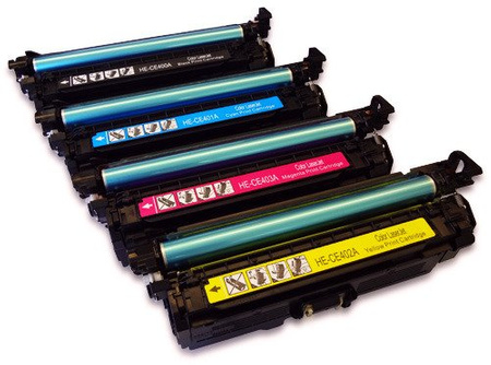Zestaw 4x toner do HP CE400X- 403A CMYK zamienniki