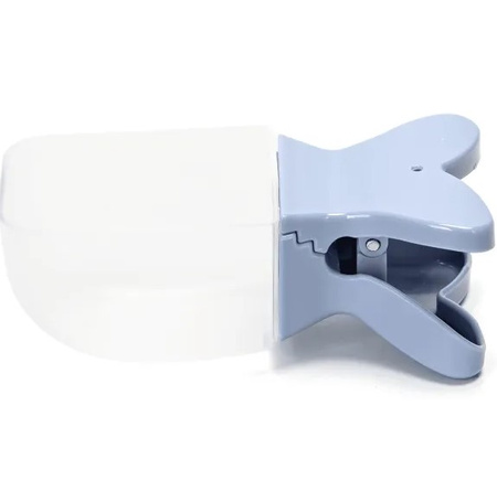 Łyżka do karmy z klipsem do zamykania torebek