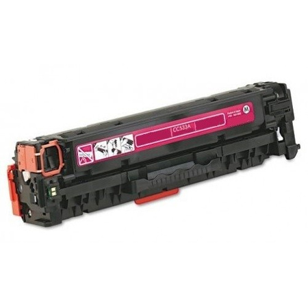 Toner do HP CC533A purpurowy / magenta 100% nowy zamiennik