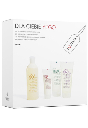 Ziaja Zestaw żele i balsam YEGO