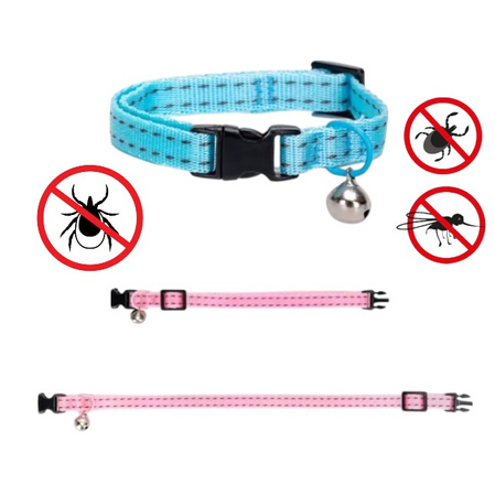 Regulowana obroża przeciw pasożytom 15-23cm