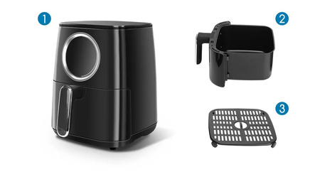 Frytkownica beztłuszczowa 4,2l