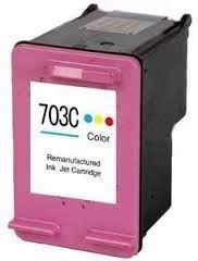 Tusz do HP 703 XL trójkolorowy (niebieski / cyan, żółty / yellow, purpurowy / magenta) zamiennik