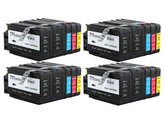 Zestaw 20x tusz do HP 711XL CMYK zamienniki