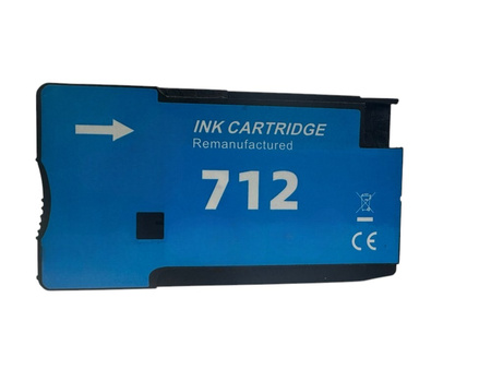 Tusz do HP 712 XL cyan / niebieski  zamiennik