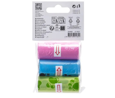 Worki na psie odchody 3 rolki