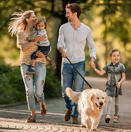 Dwuwarstwowa pleciona smycz 120 cm 