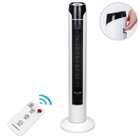 Wentylator wieżowy zdalnie sterowany