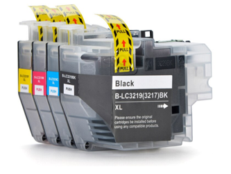 Zestaw 4x tusz do Brother LC-3219 XL CMYK zamienniki