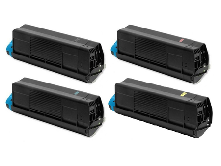 Zestaw 4x toner do OKI C5100 CMYK zamienniki