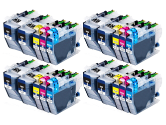 Zestaw 20x tusz do Brother LC-3619 XL CMYK zamienniki