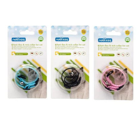 Regulowana obroża przeciw pasożytom 15-23cm