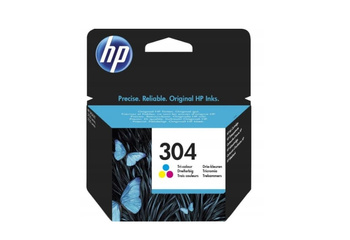 Tusz HP 304 kolorowy Oryginalny
