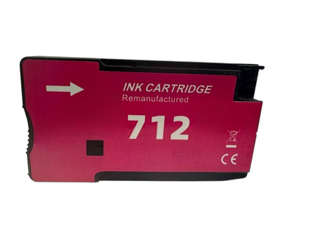 Tusz do HP 712 XL magenta / purpurowy  zamiennik