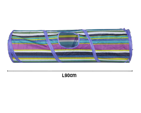 Tunel zabawka dla kota 90 cm 