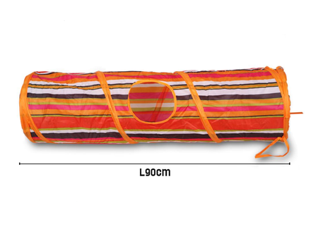 Tunel zabawka dla kota 90 cm 