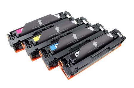 Zestaw 4x toner do HP CF540X-CF543X CMYK zamienniki